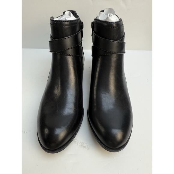 Anne Klein Women's KAEL Black Laceless Ankle Boots 6 Medium NWB - Picture 3 of 7